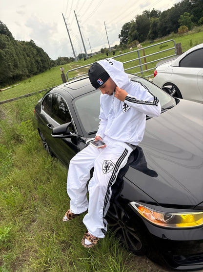 "WAR" track pants