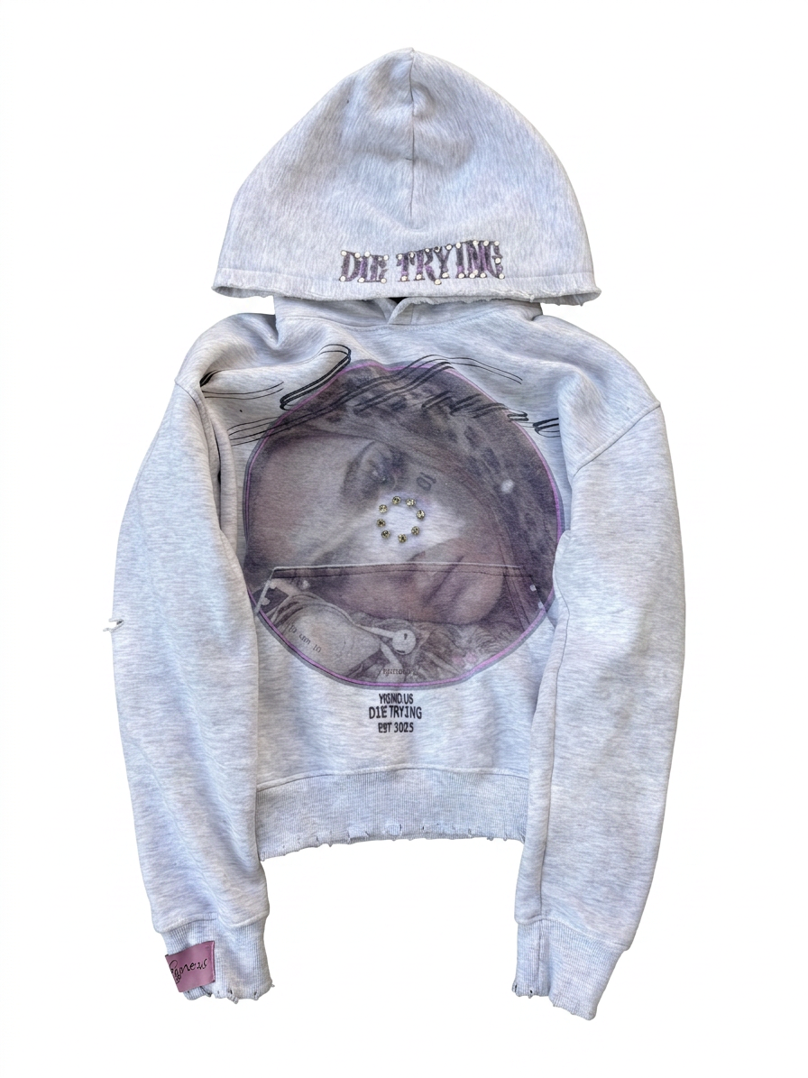 "Die Trying" hoodie